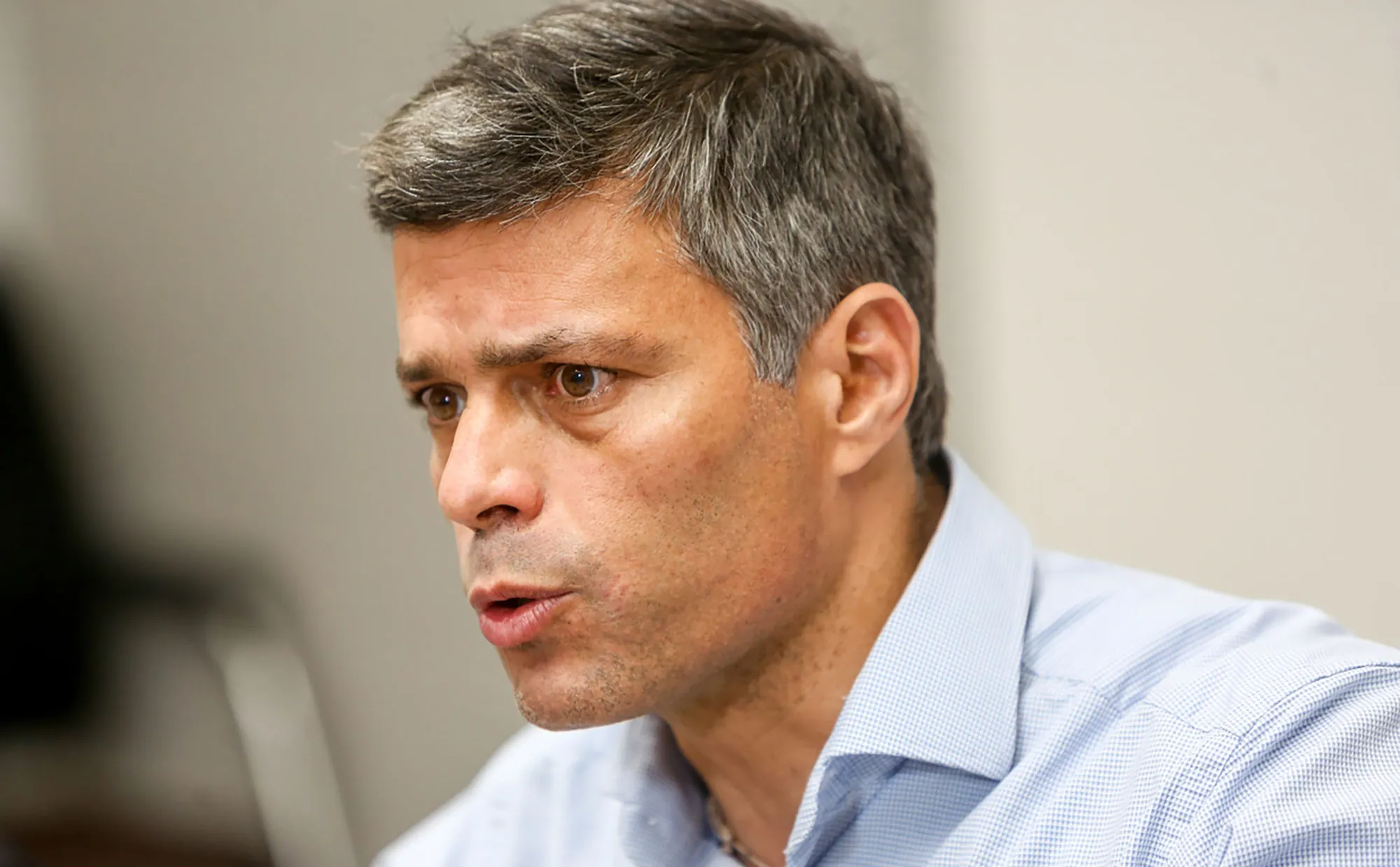 Entrevista al opositor venezolano Leopoldo López